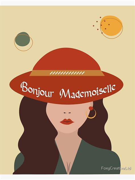 bonjour Mademoiselle translation in Spanish .